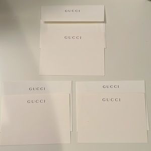 Gucci Note Card with Envelope Set of 3